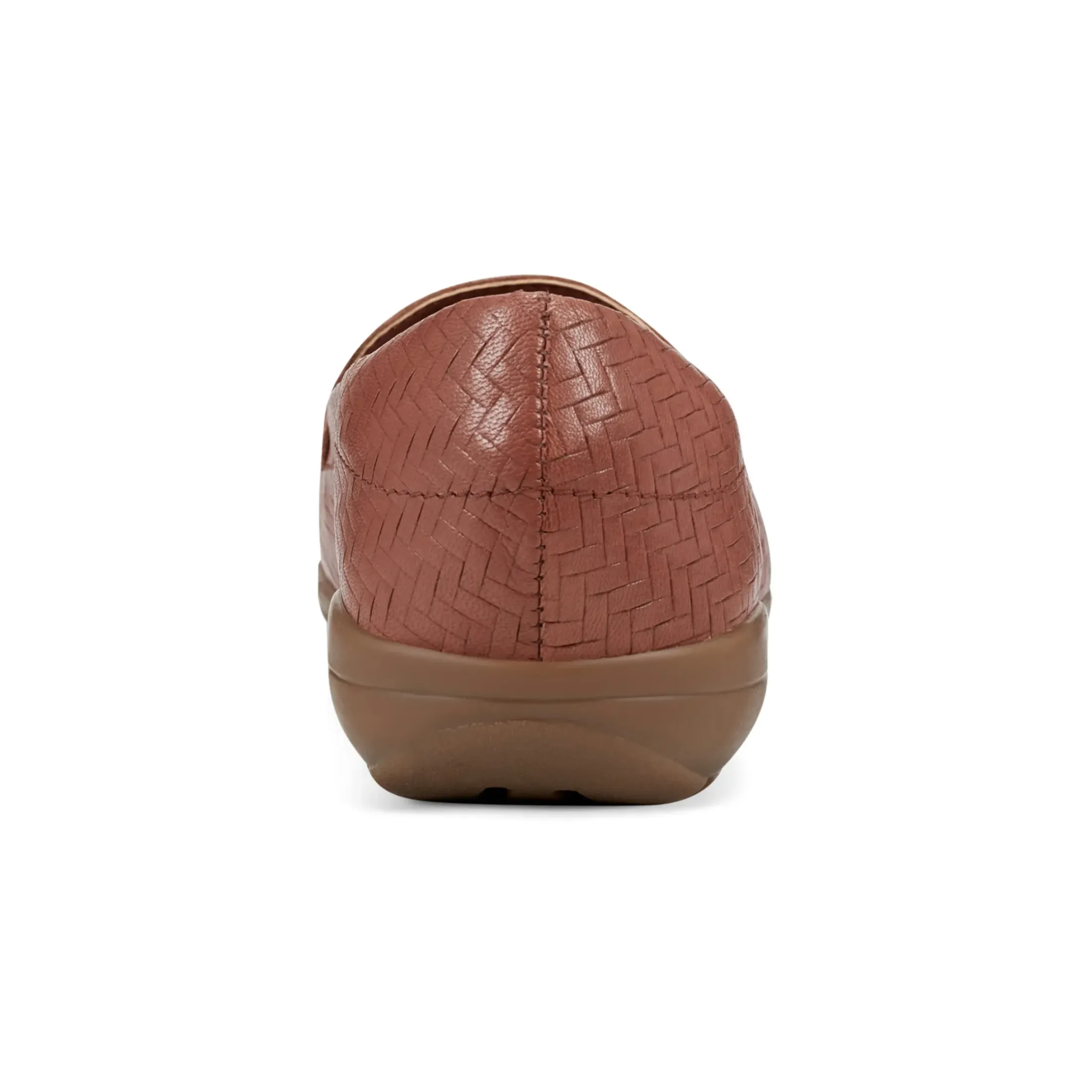 Abide Casual Flats|Flats>Easy Spirit Abide Casual Flats Brown Weave