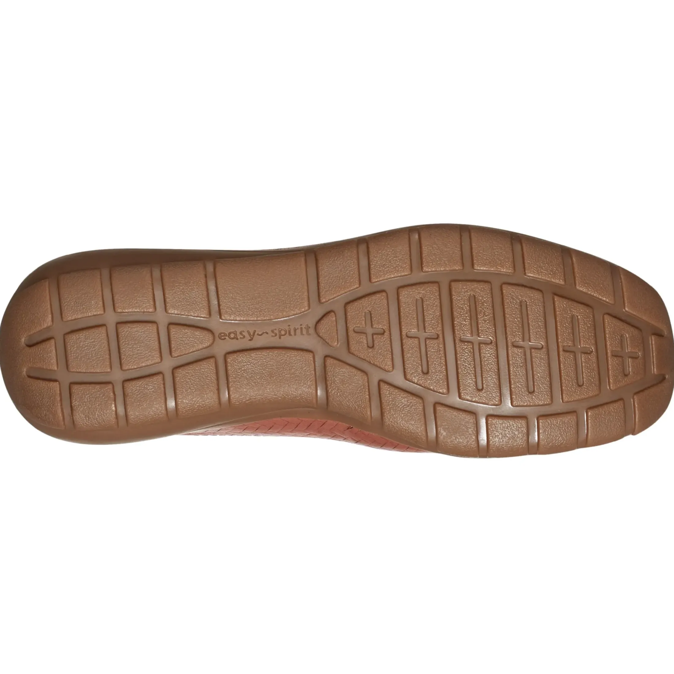 Abide Casual Flats|Flats>Easy Spirit Abide Casual Flats Brown Weave
