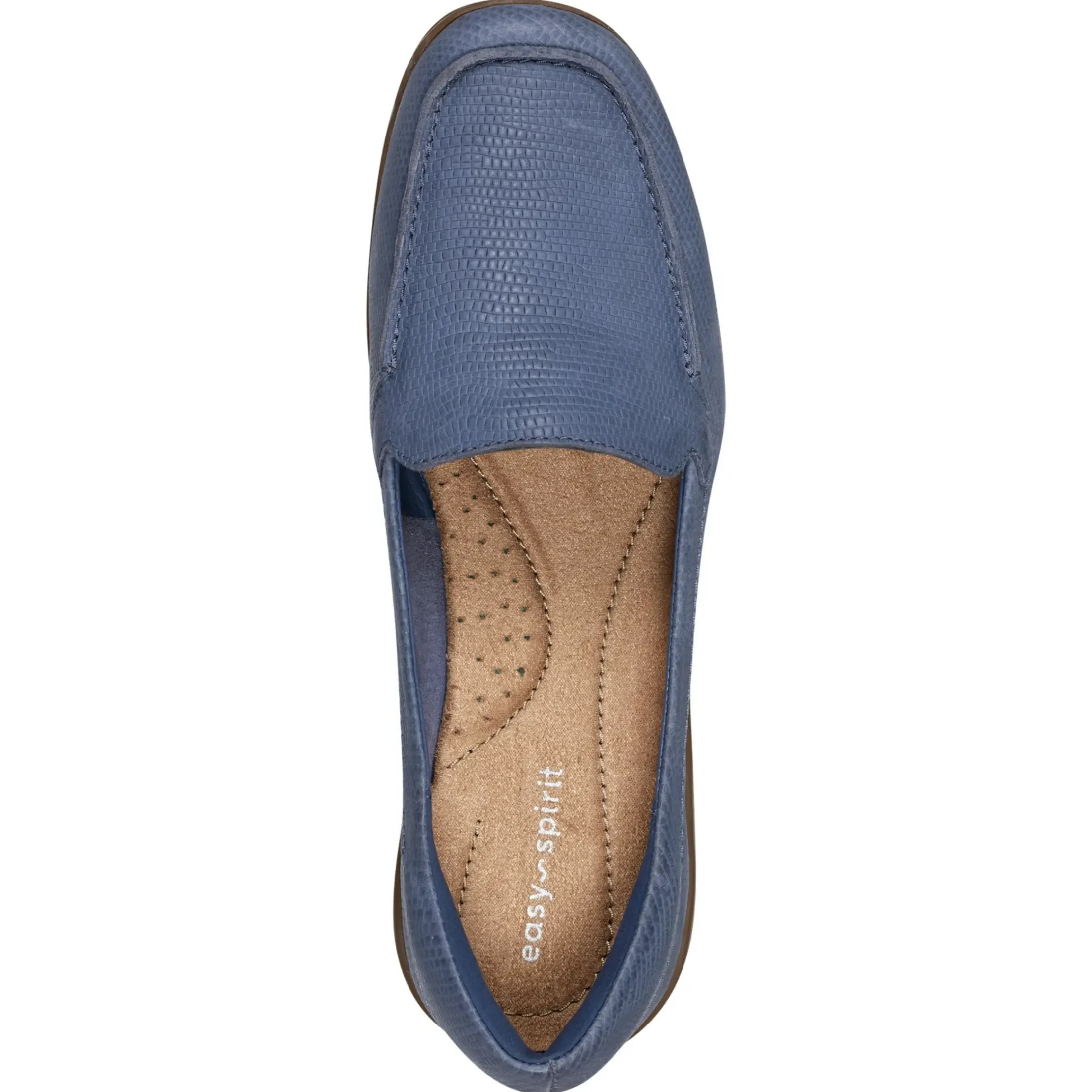 Abide Casual Flats|Flats>Easy Spirit Abide Casual Flats Blue Lizard