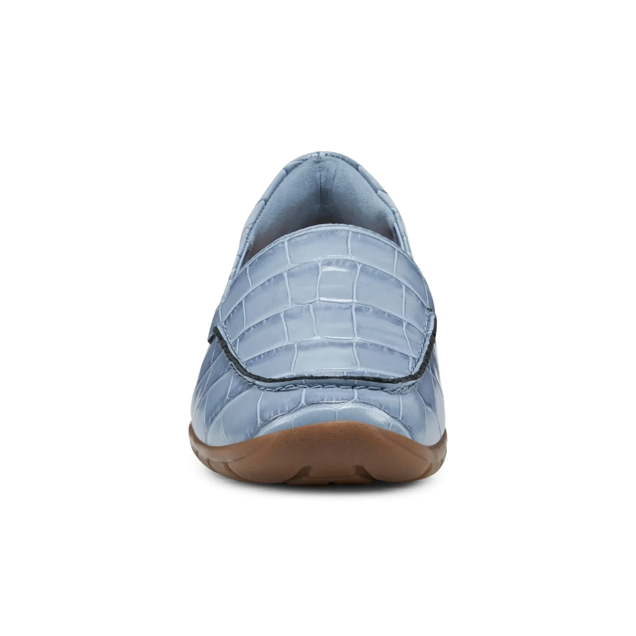 eFlex|eFlex>Easy Spirit Abide Casual Flats Light Blue Croco