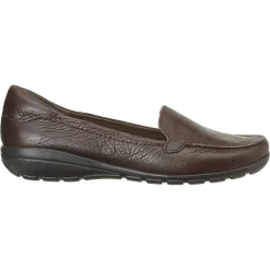 eFlex|eFlex>Easy Spirit Abide Leather Casual Flats Bittersweet Leather