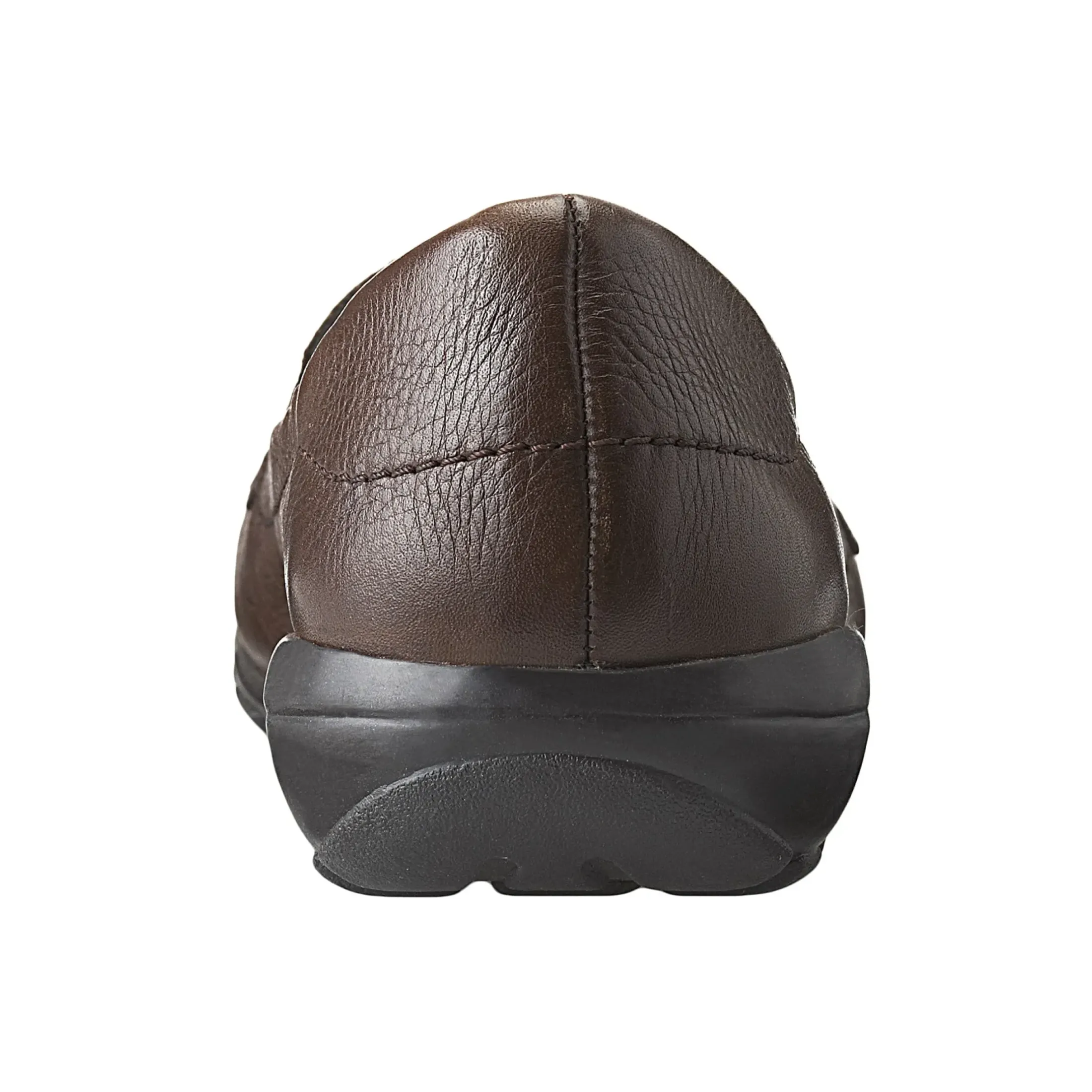 eFlex|eFlex>Easy Spirit Abide Leather Casual Flats Bittersweet Leather