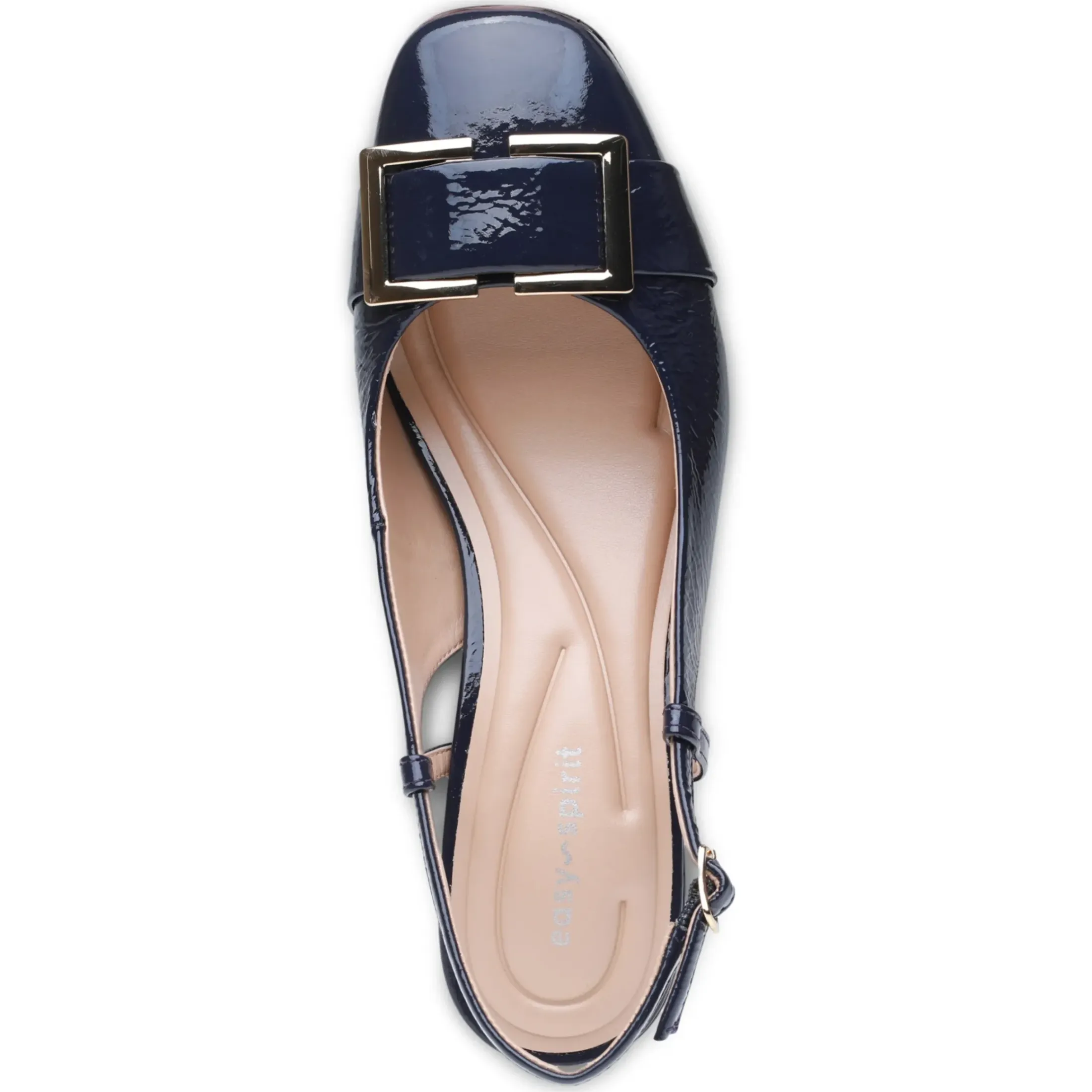 Pumps|Pumps>Easy Spirit Alissa Slingback Pumps Navy Patent Leather