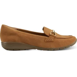 eFlex|eFlex>Easy Spirit Amalie Casual Loafers Tan Suede