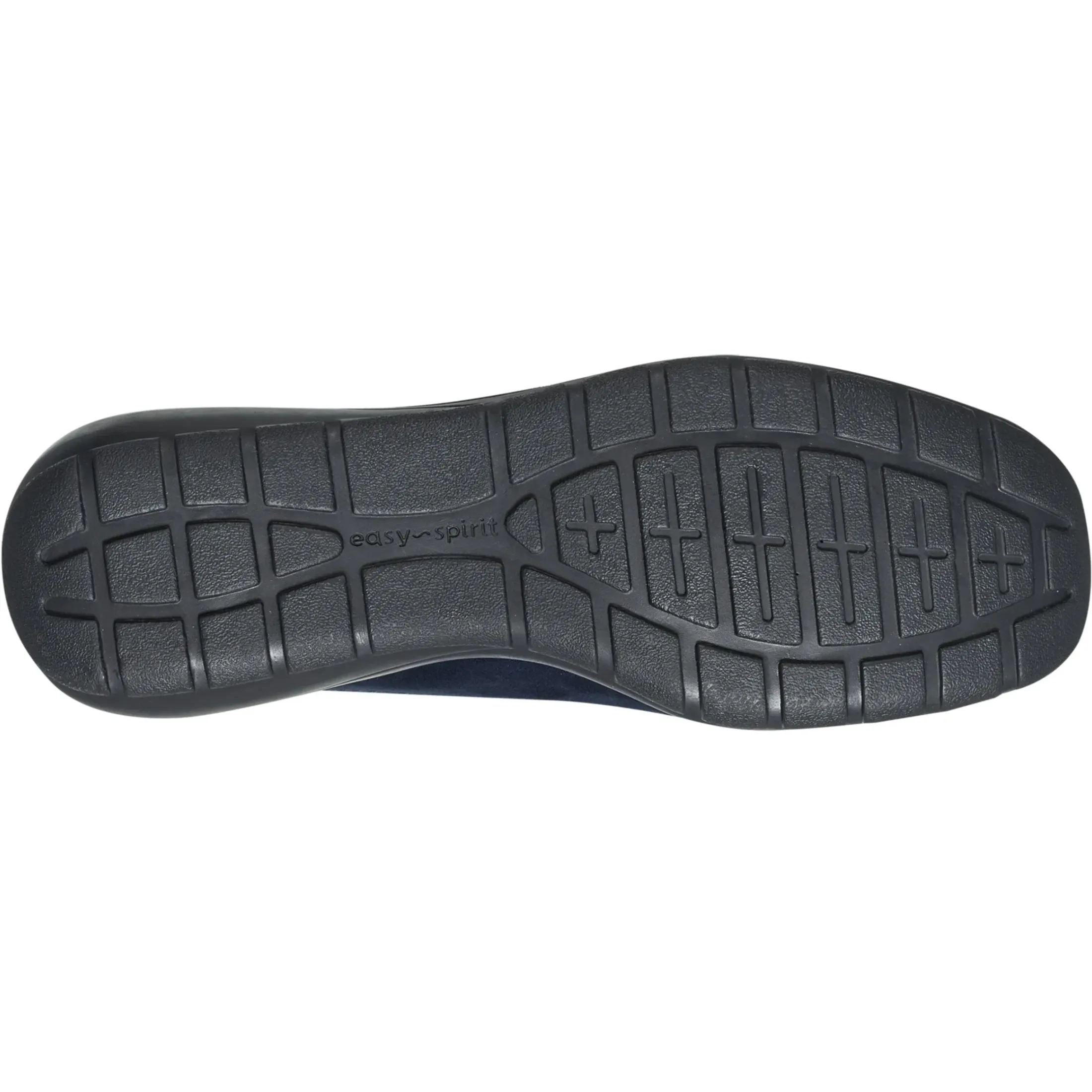 eFlex|eFlex>Easy Spirit Amalie Casual Loafers Dark Blue Suede