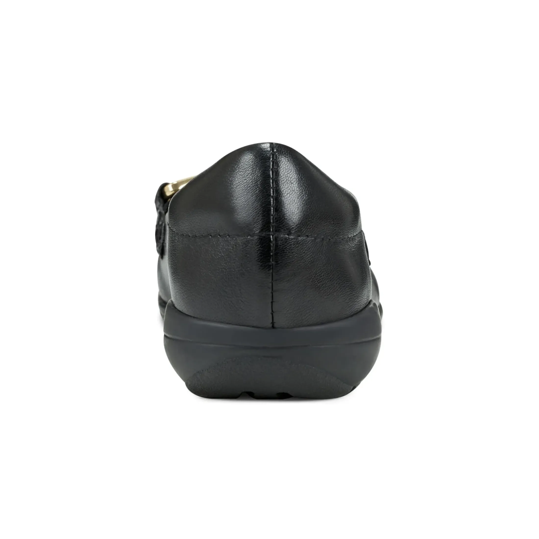 eFlex|eFlex>Easy Spirit Amalie Casual Loafers Black Leather