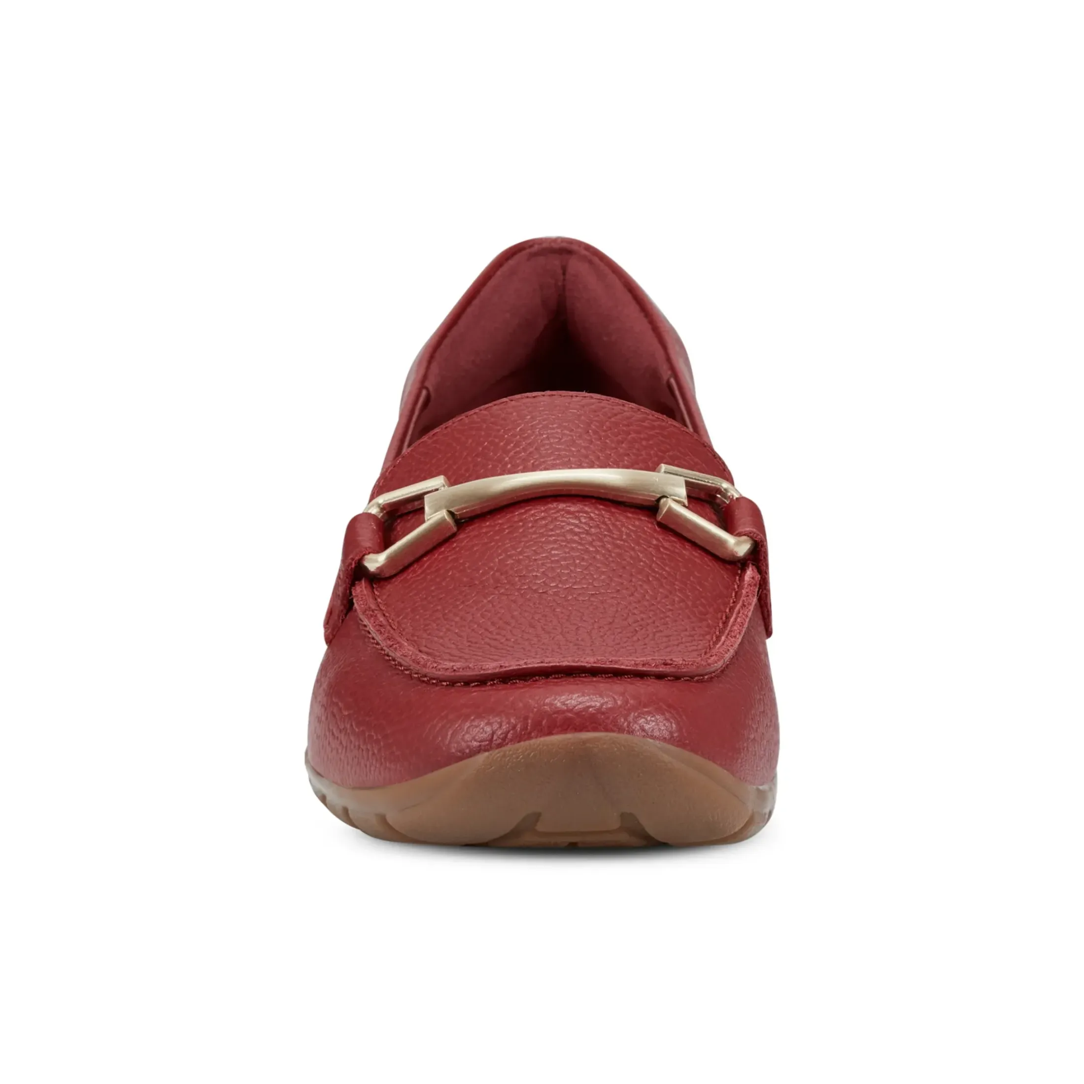 Abide Casual Flats|Loafers>Easy Spirit Amalie Casual Loafers Red Leather
