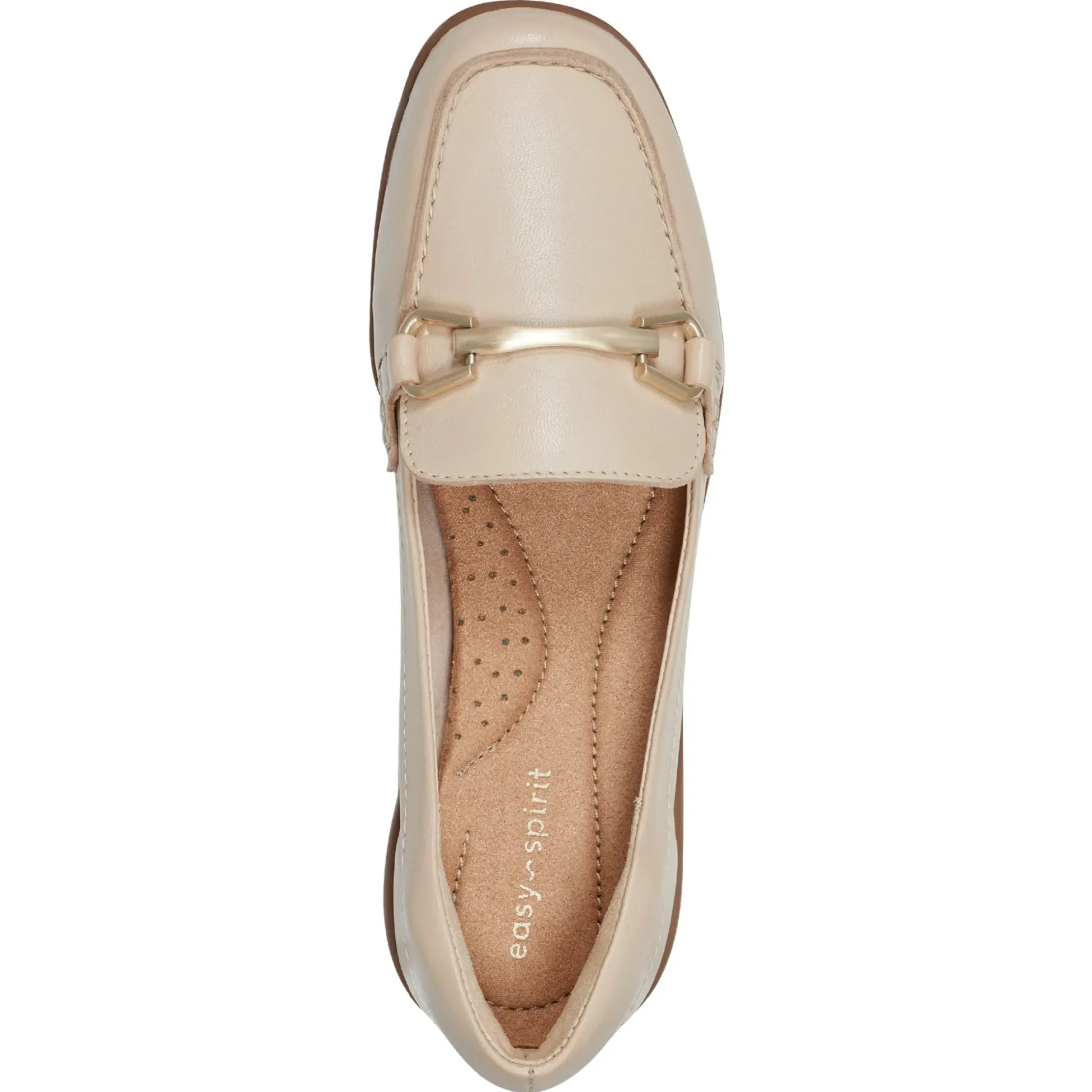 Abide Casual Flats|Loafers>Easy Spirit Amalie Casual Loafers Natural Leather