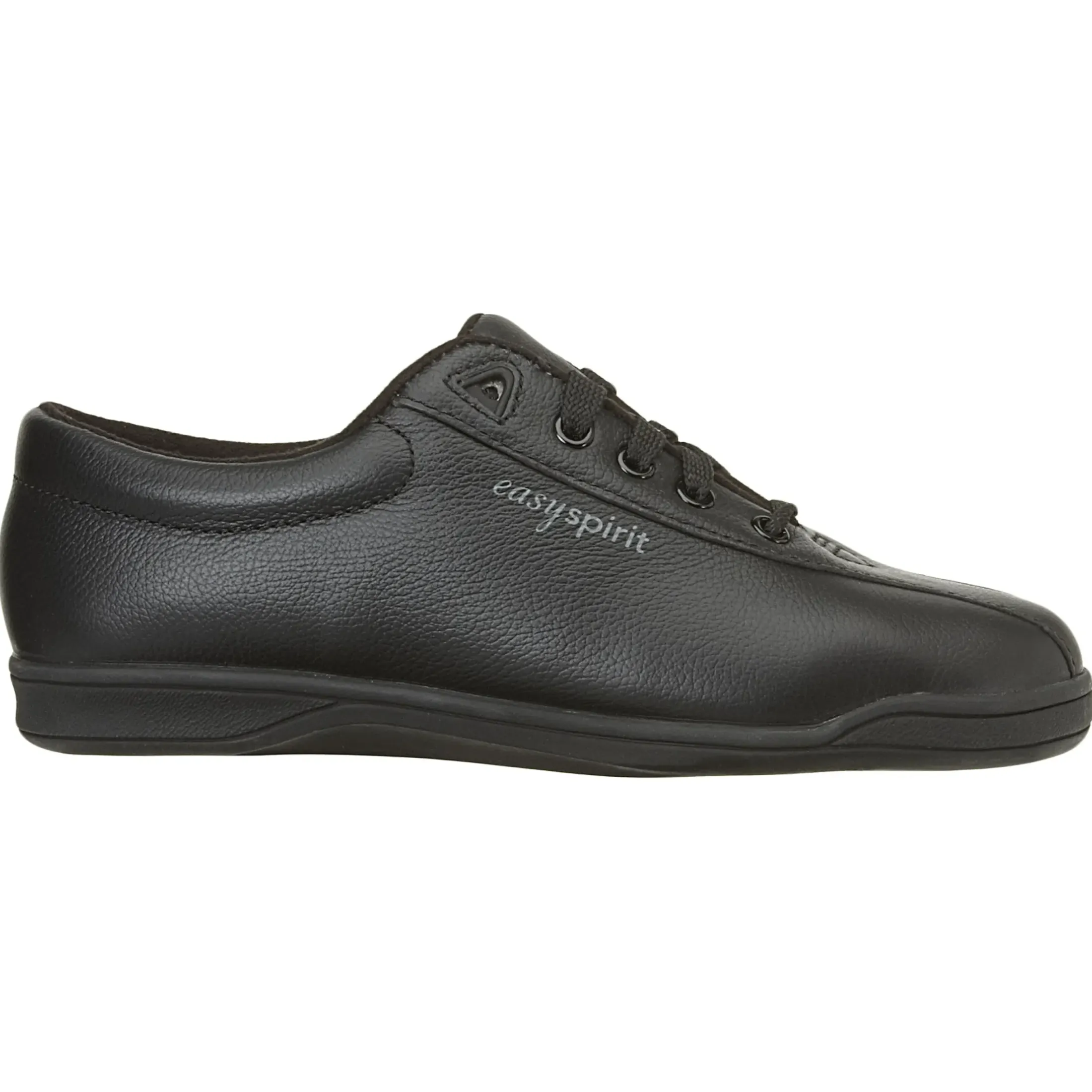 Sneakers|Sneakers>Easy Spirit AP1 Leather Walking Shoes Black Leather