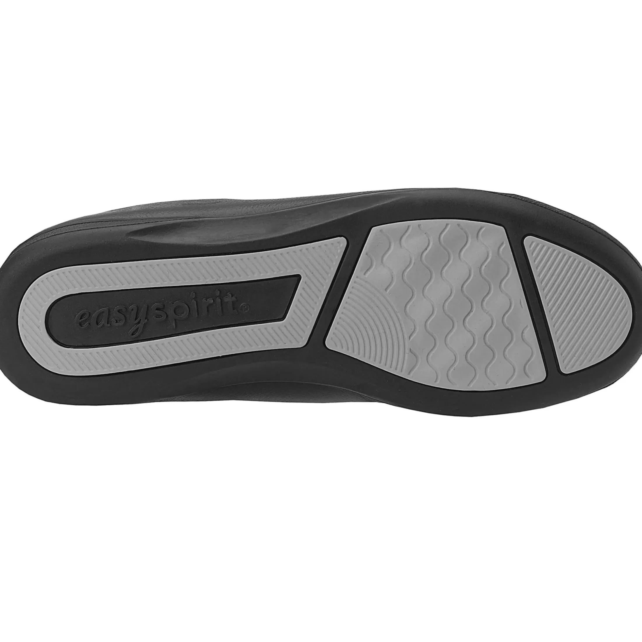 Sneakers|Sneakers>Easy Spirit AP1 Leather Walking Shoes Black Leather