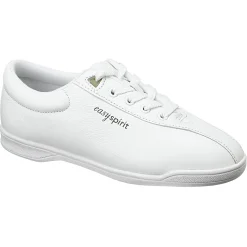 Sneakers|Sneakers>Easy Spirit AP1 Leather Walking Shoes White Leather