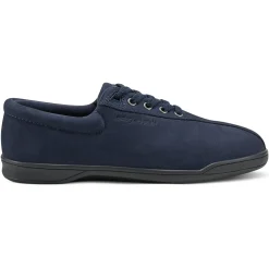Sneakers|Sneakers>Easy Spirit AP1 Walking Shoes Dark Blue Suede