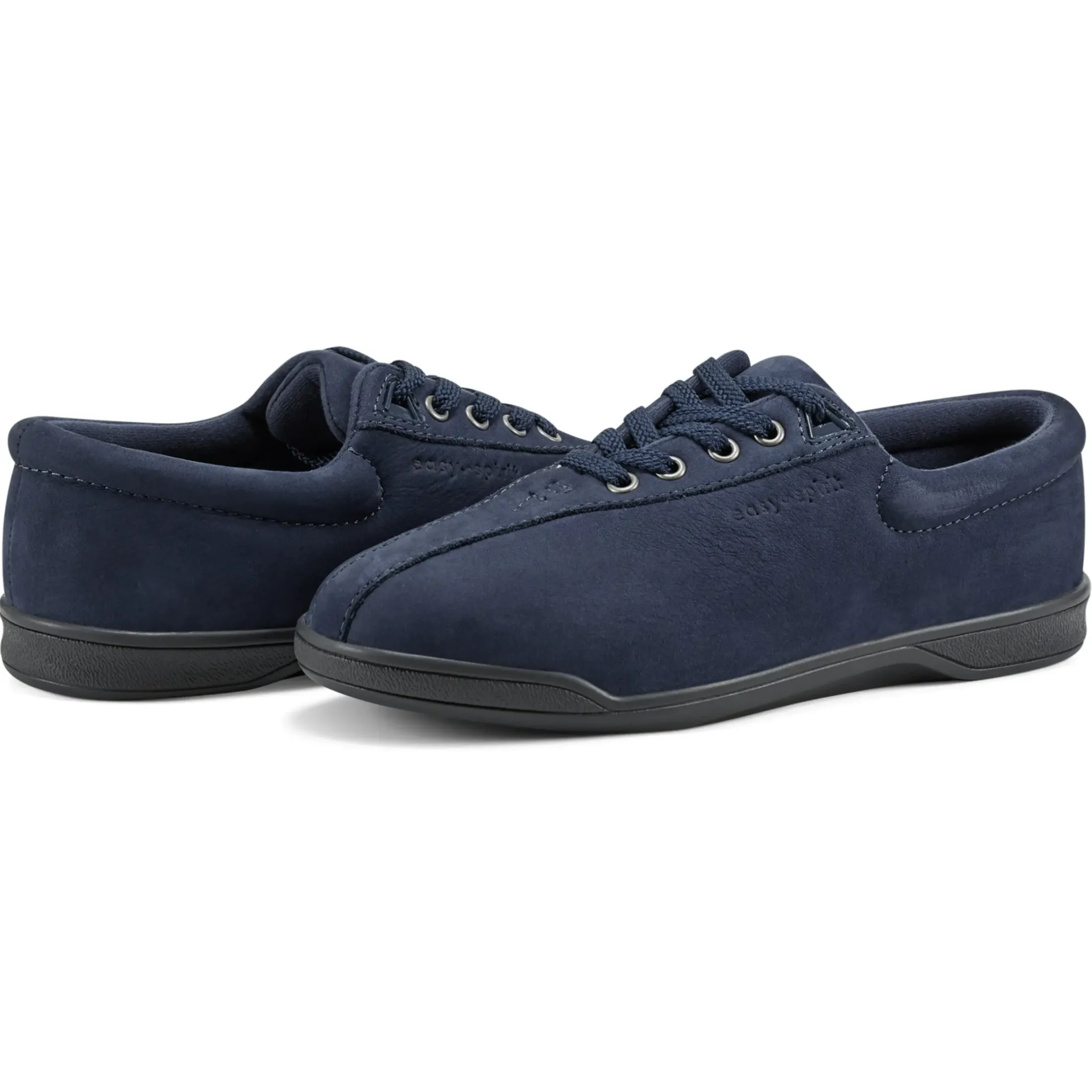 Sneakers|Sneakers>Easy Spirit AP1 Walking Shoes Dark Blue Suede