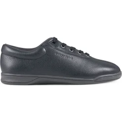 Sneakers|Sneakers>Easy Spirit AP1 Walking Shoes Navy Leather