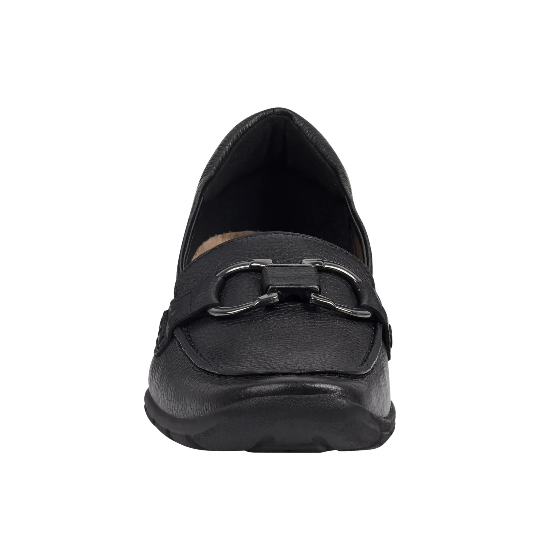 Loafers|Loafers>Easy Spirit Avienta Casual Loafers Black Leather