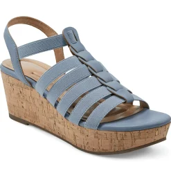 Dress|Sandals>Easy Spirit Avinna Platform Wedge Sandals Blue