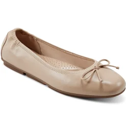eFlex|eFlex>Easy Spirit Baily Ballet Flats Natural Leather