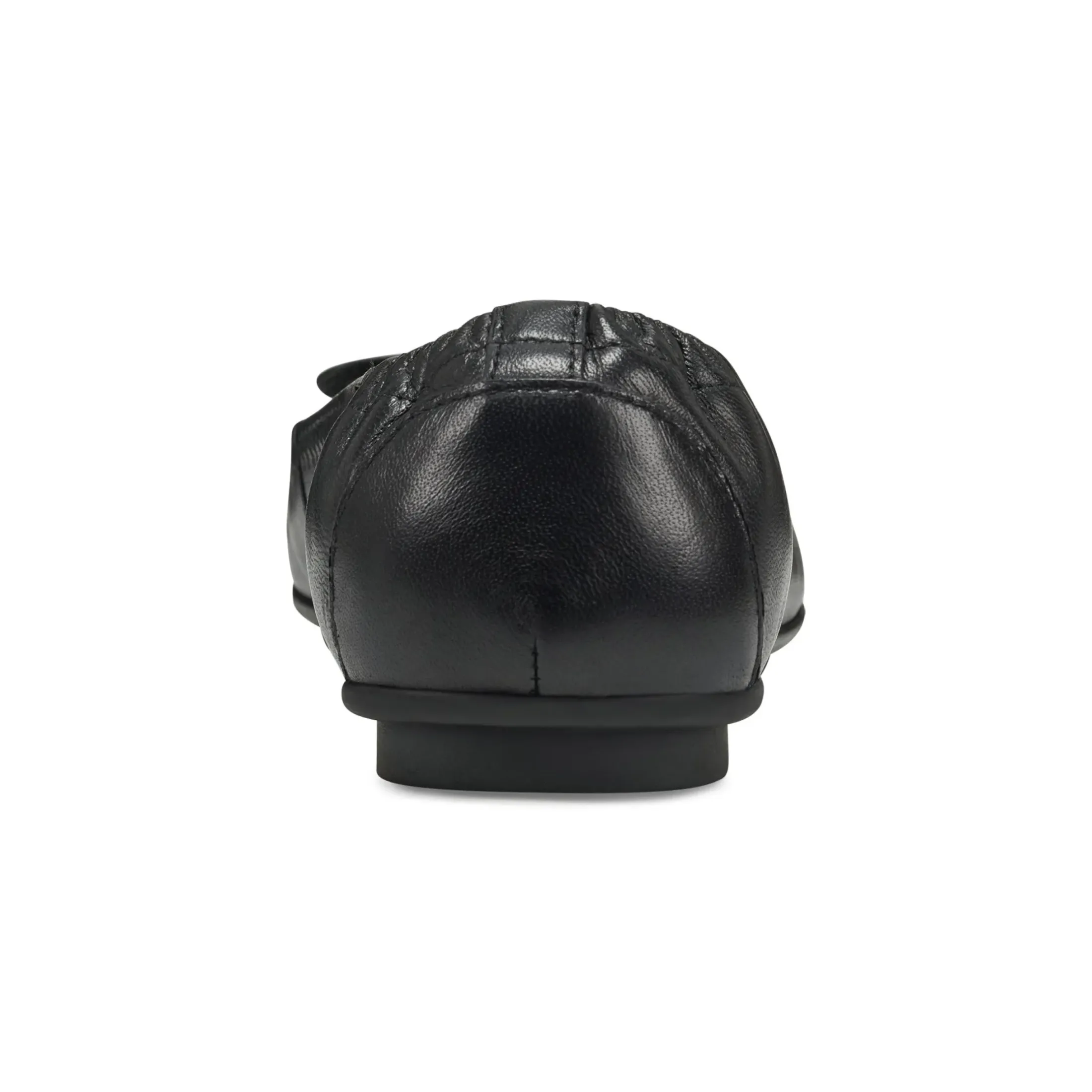 eFlex|eFlex>Easy Spirit Baily Ballet Flats Black Leather