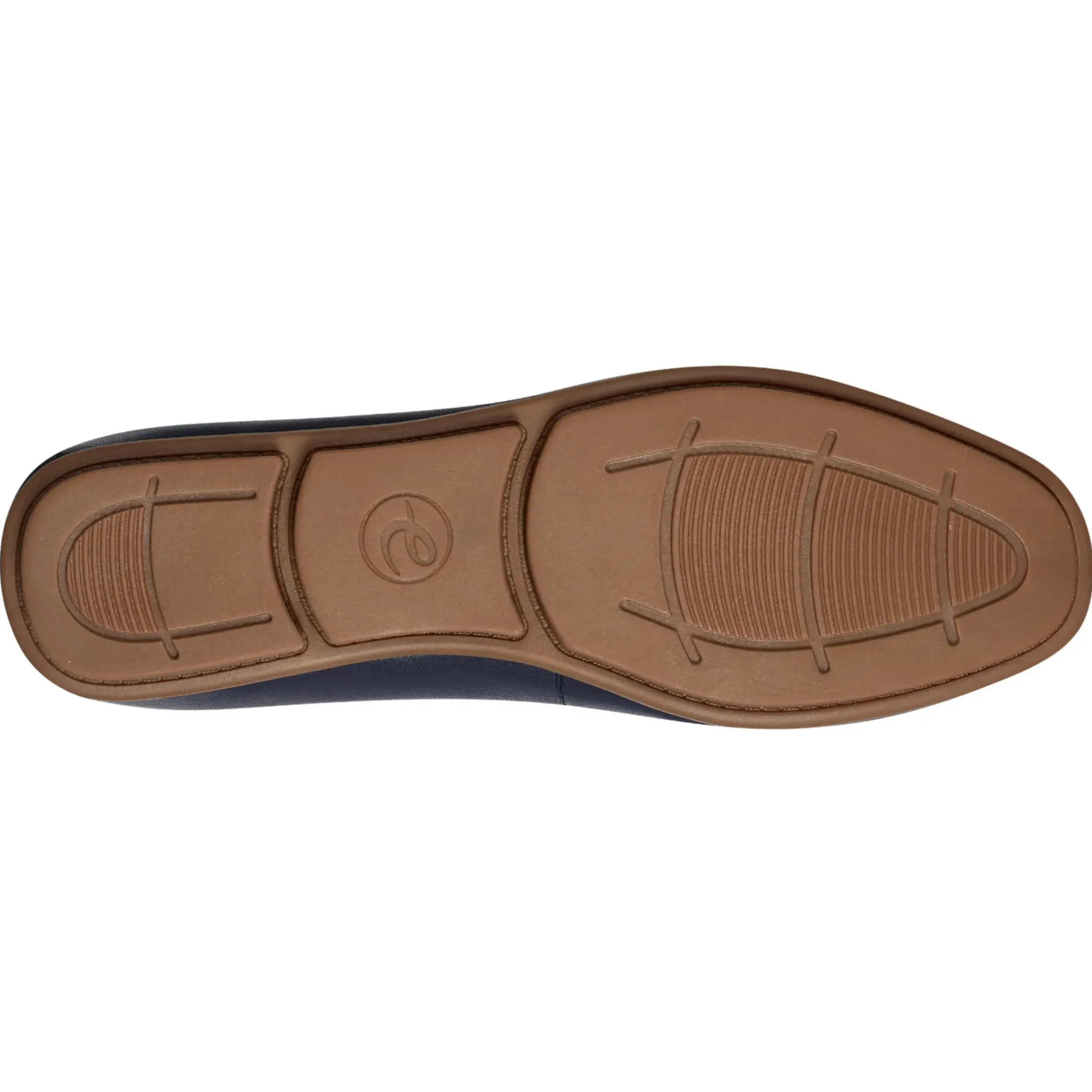 eFlex|eFlex>Easy Spirit Baily Ballet Flats Navy Leather