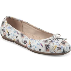 eFlex|eFlex>Easy Spirit Baily Ballet Flats White Multi Floral