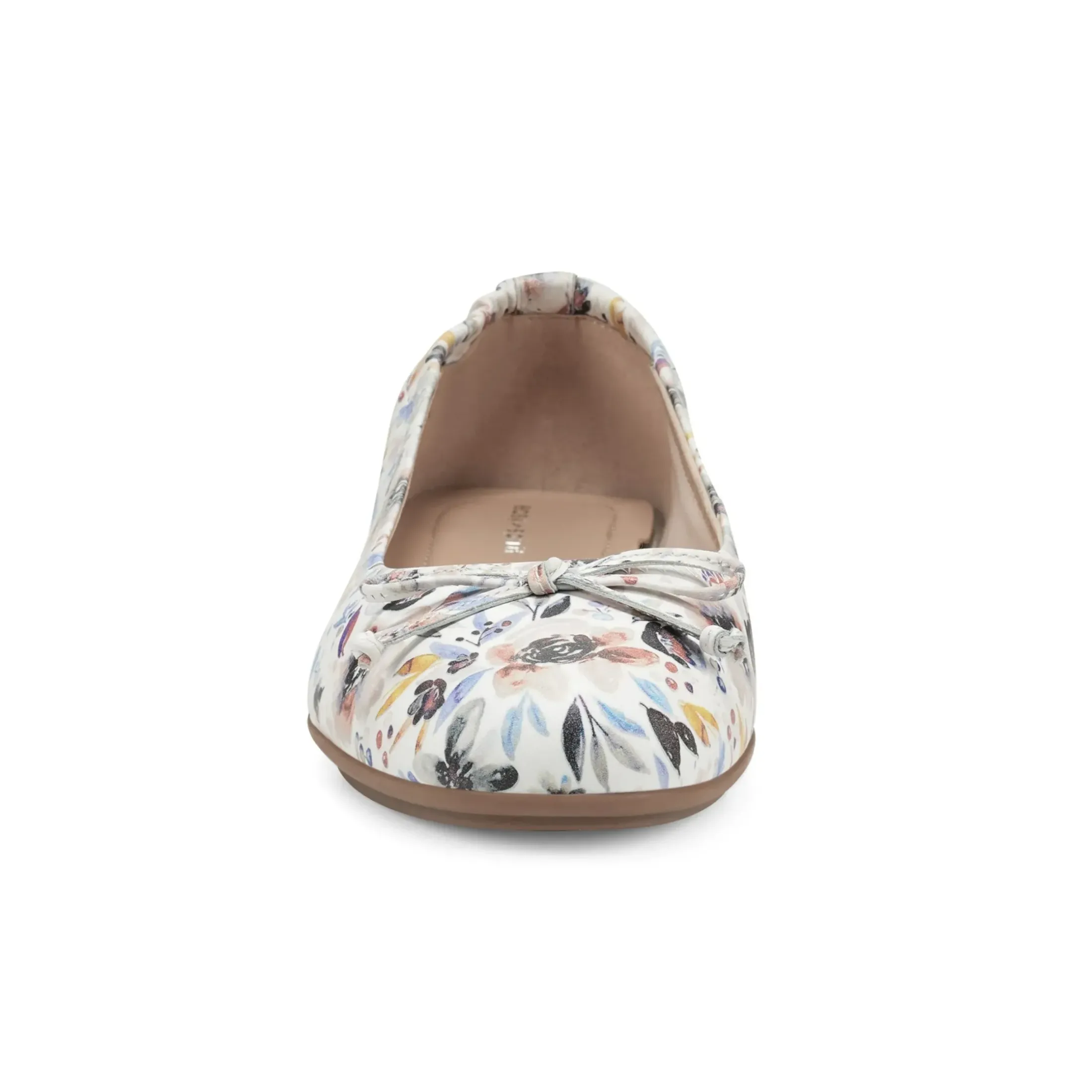 eFlex|eFlex>Easy Spirit Baily Ballet Flats White Multi Floral