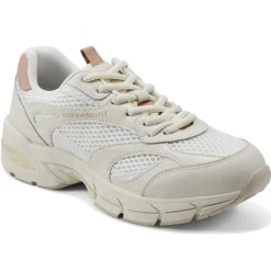Sneakers|Sneakers>Easy Spirit Barbeau Lace-Up Walking Shoes Natural