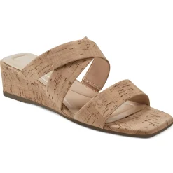 Dress|Sandals>Easy Spirit Becky Wedge Sandals Natural Cork