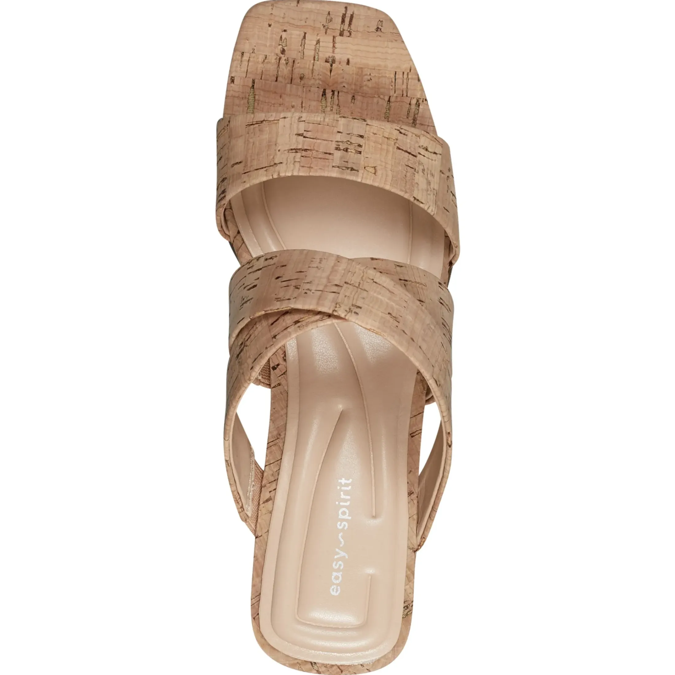 Dress|Sandals>Easy Spirit Becky Wedge Sandals Natural Cork