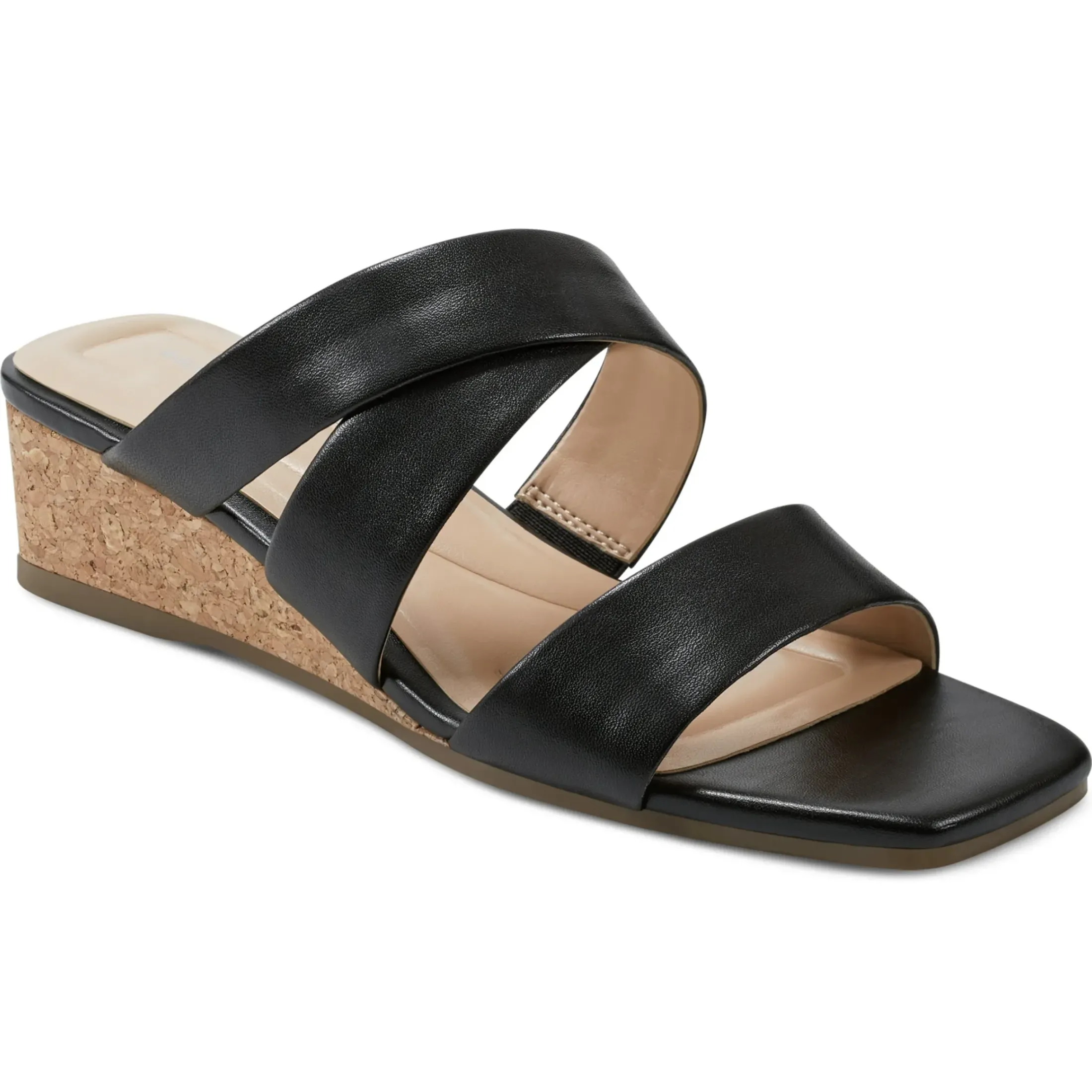 Dress|Sandals>Easy Spirit Becky Wedge Sandals Natural Cork