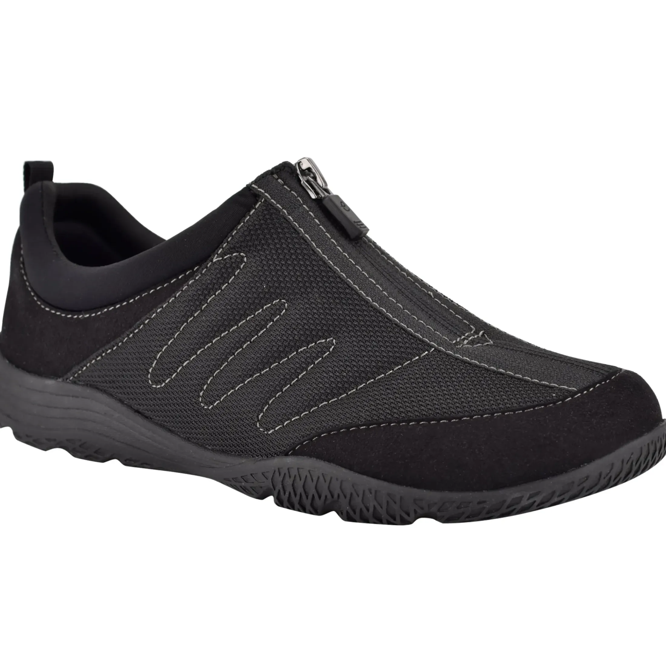 Slip Ons|Slip Ons>Easy Spirit Bestrong Walking Shoes Black Mesh