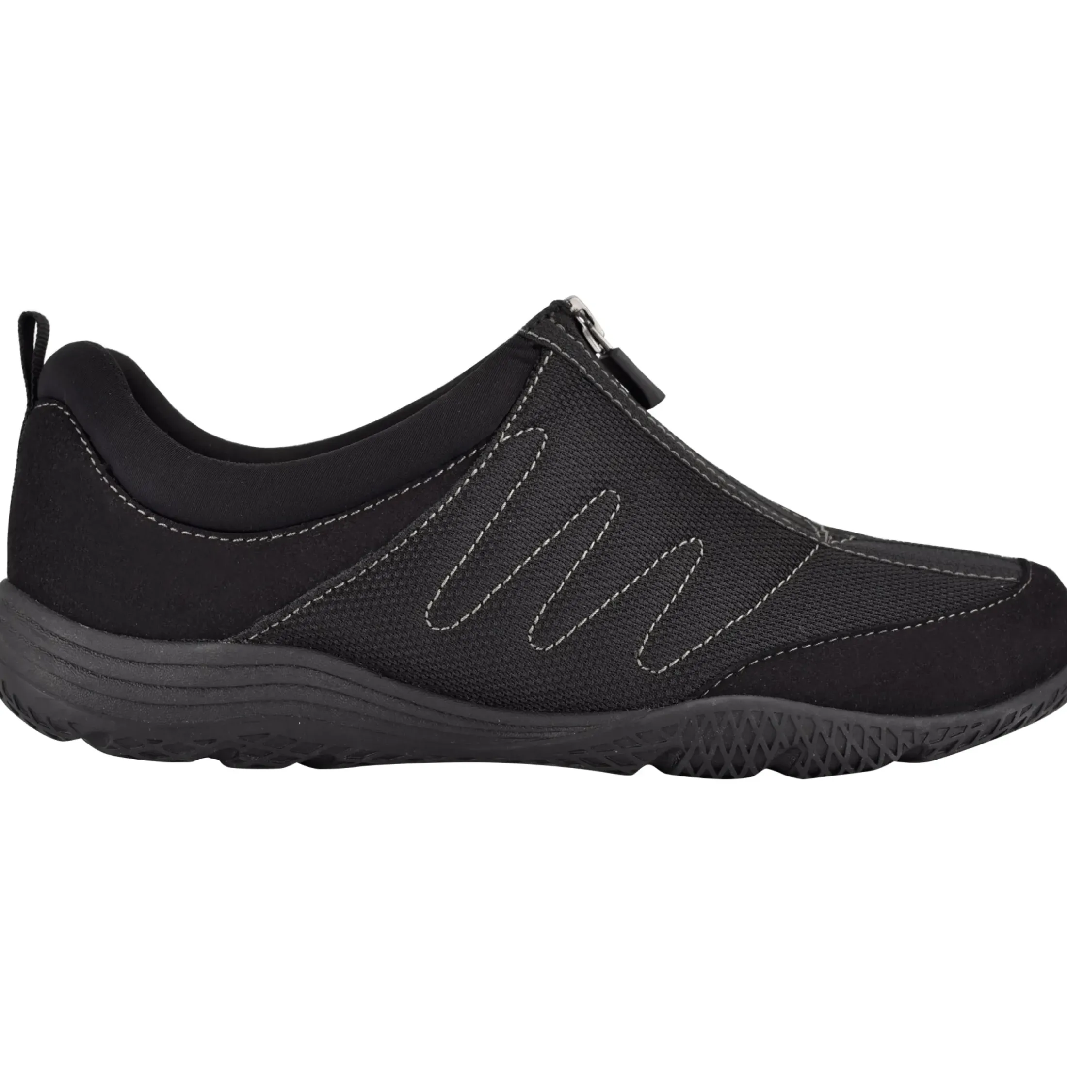 Slip Ons|Slip Ons>Easy Spirit Bestrong Walking Shoes Black Mesh