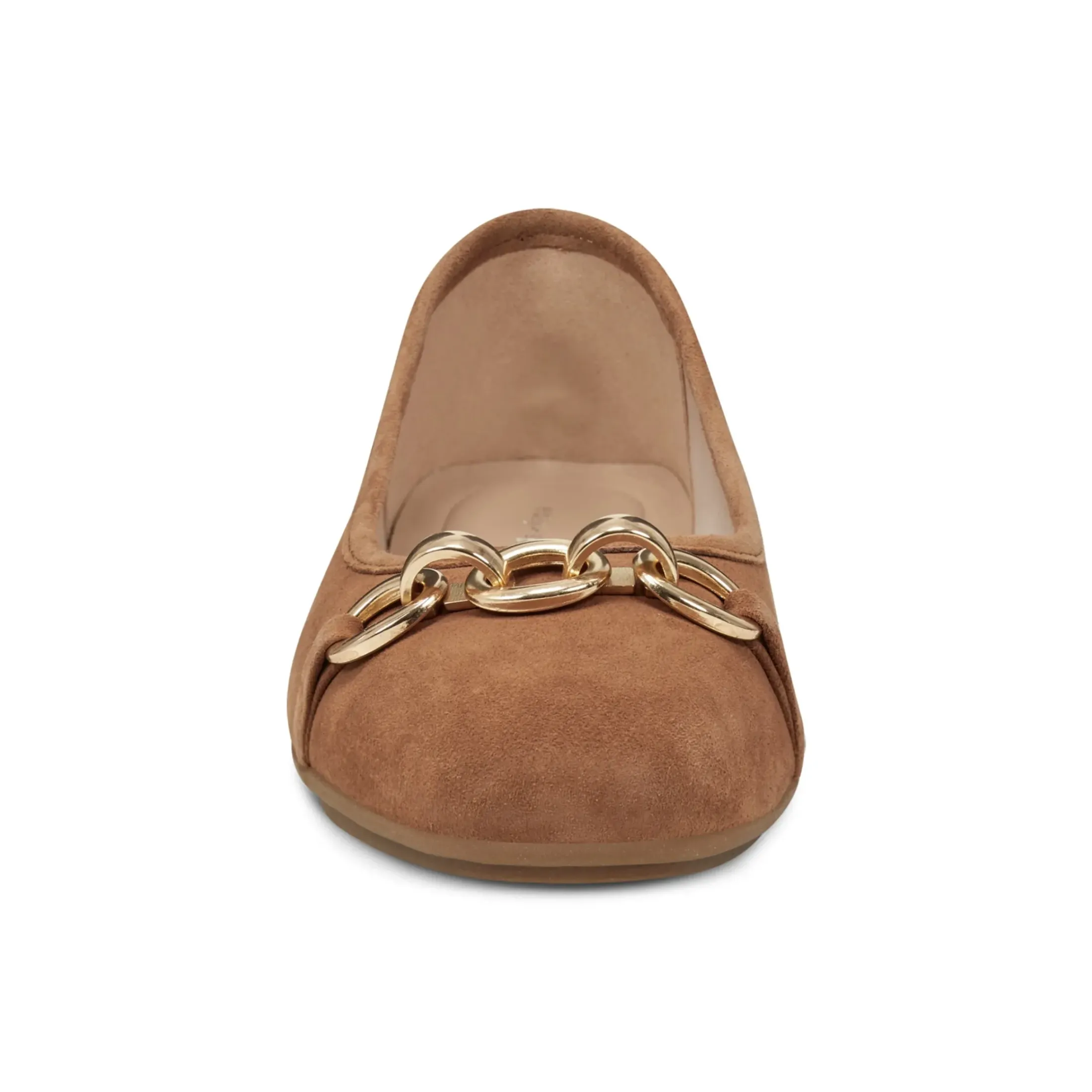 eFlex|eFlex>Easy Spirit Brandi Ballet Flats Brown Suede