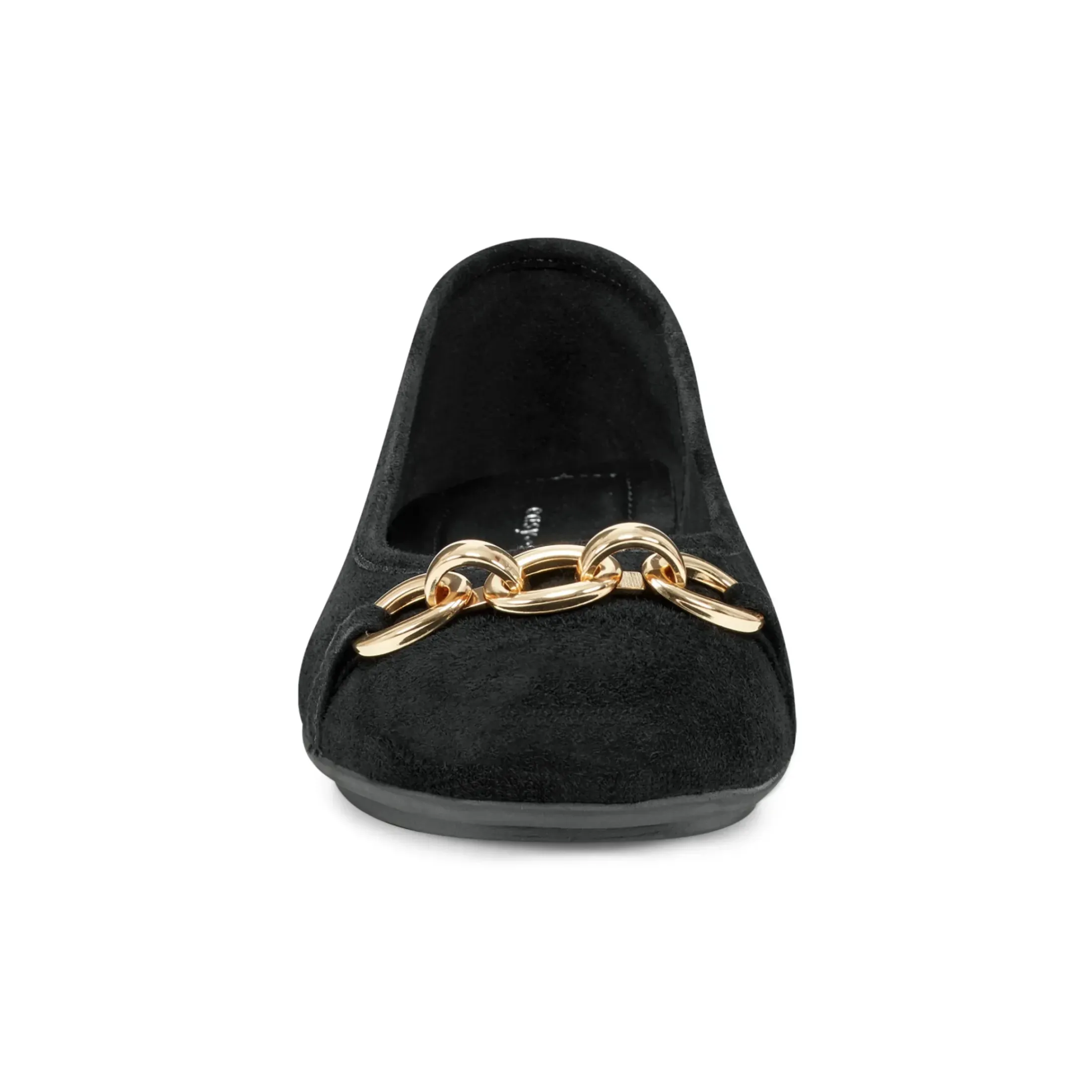 eFlex|eFlex>Easy Spirit Brandi Ballet Flats Black Suede