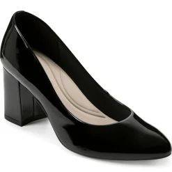 eFlex|eFlex>Easy Spirit Cadet Pumps Black Patent