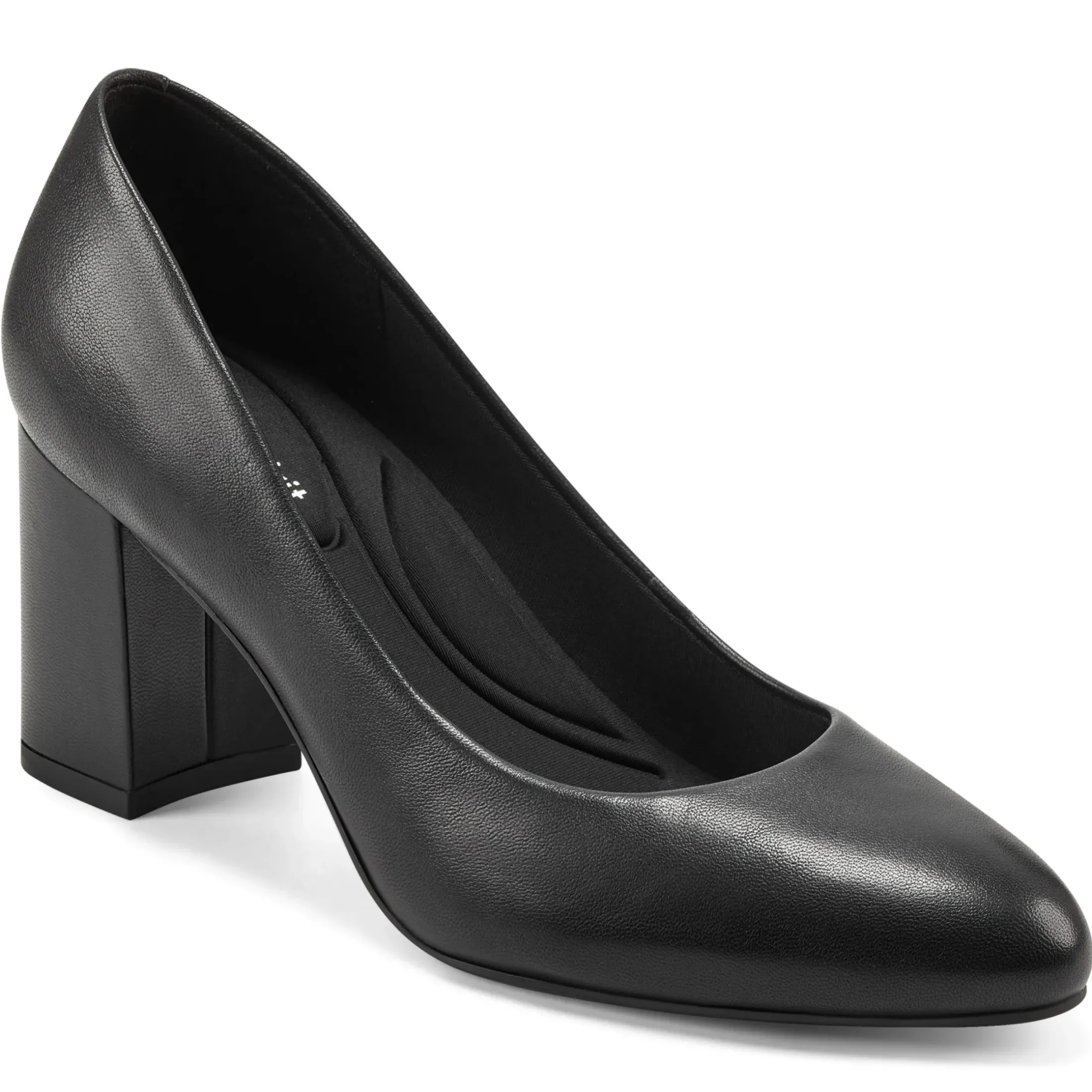 eFlex|eFlex>Easy Spirit Cadet Pumps Black Leather