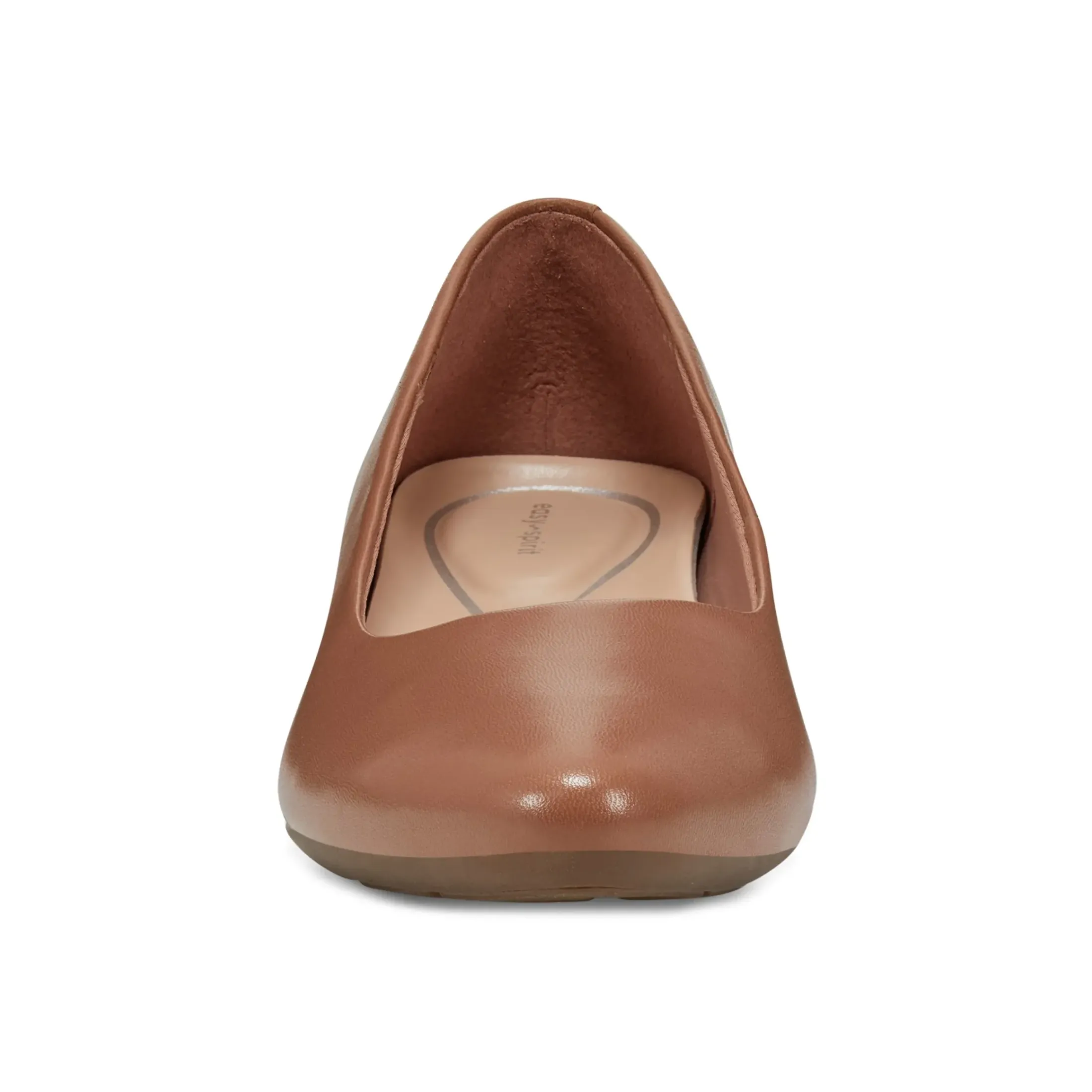Low Heels|eFlex>Easy Spirit Caldise Low Heel Dress Shoes Brown Leather