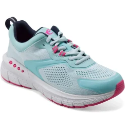 Sneakers|Sneakers>Easy Spirit Callahan Lace Up Sneakers Light Blue Multi