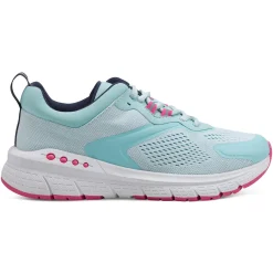 Sneakers|Sneakers>Easy Spirit Callahan Lace Up Sneakers Light Blue Multi