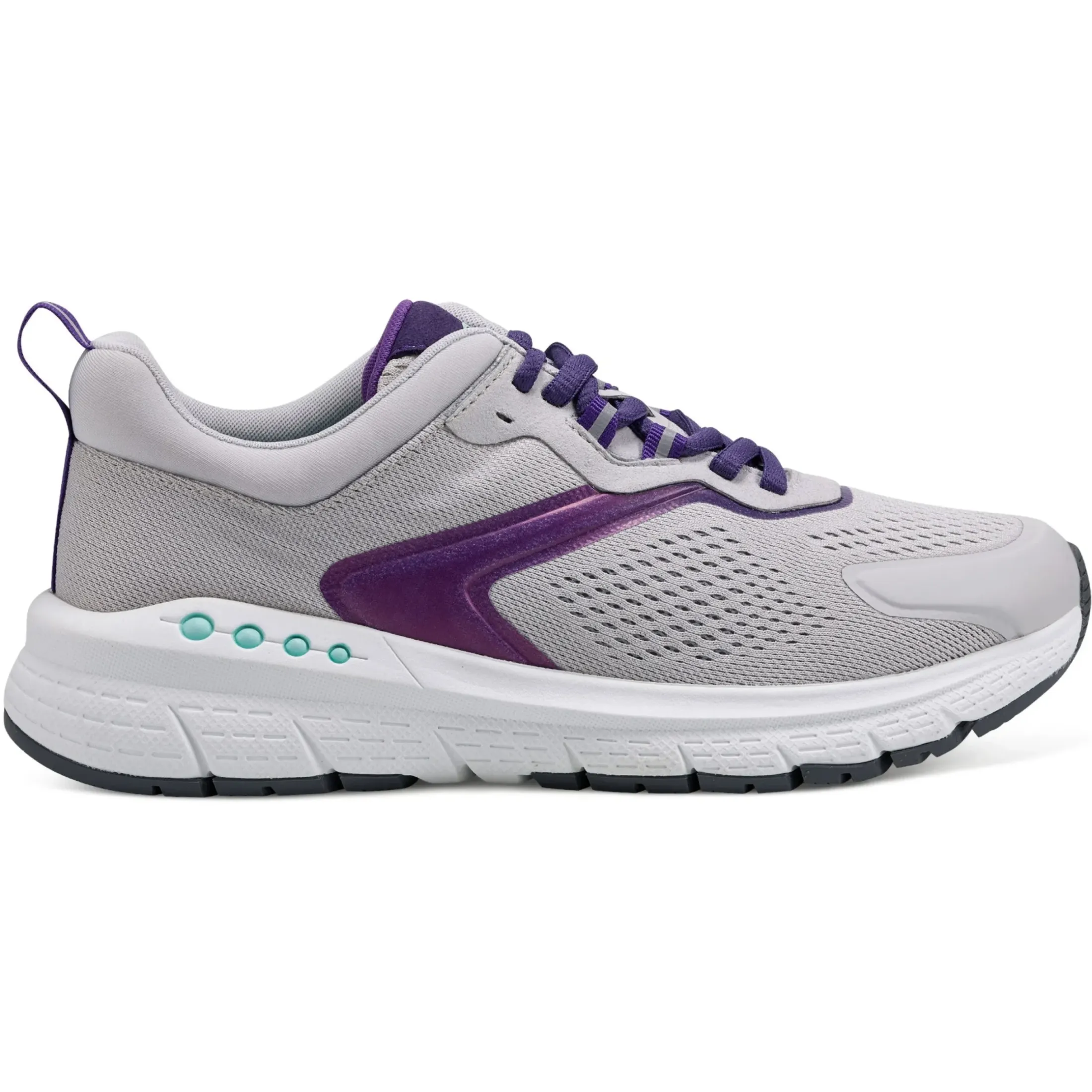 Sneakers|Sneakers>Easy Spirit Callahan Lace Up Sneakers Medium Grey