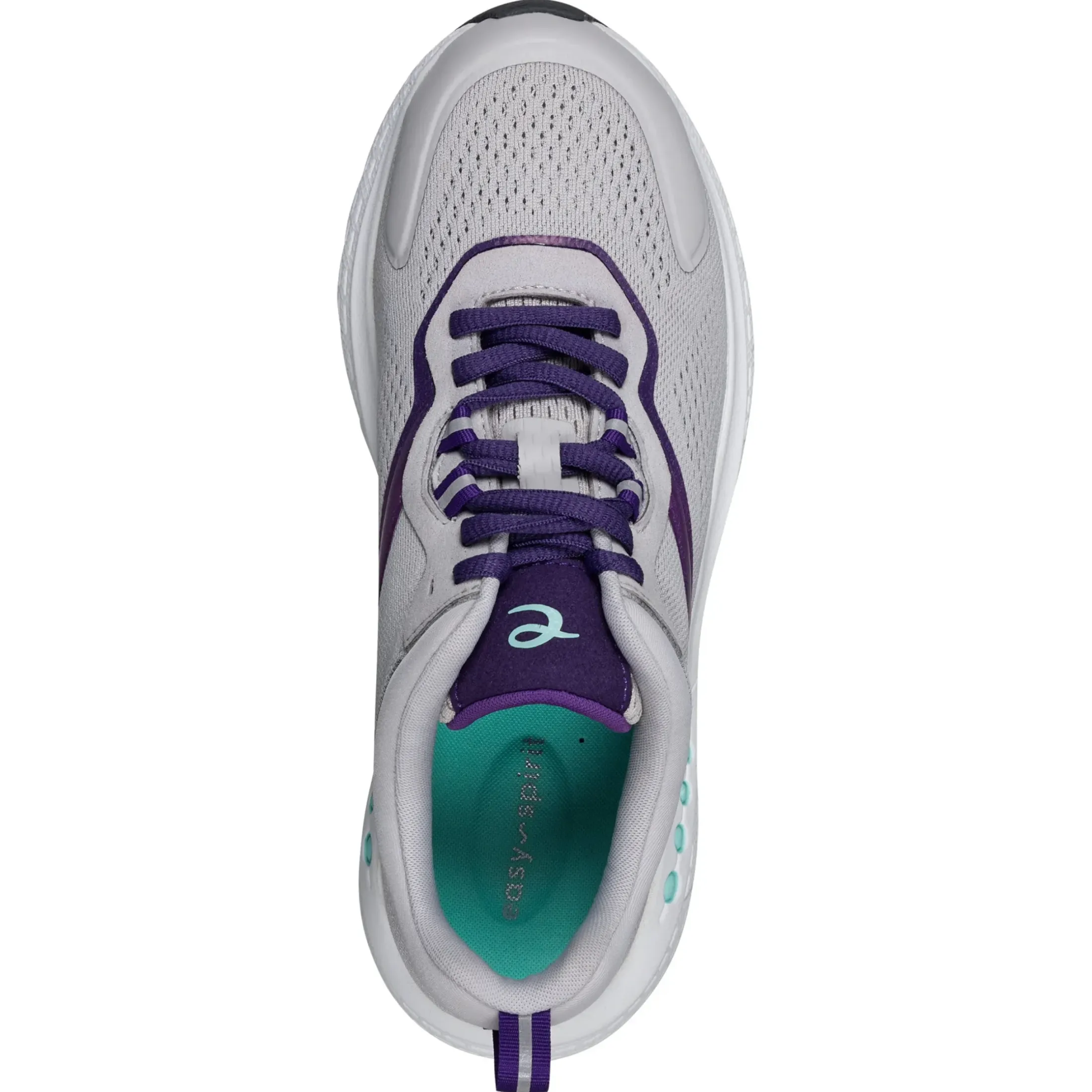 Sneakers|Sneakers>Easy Spirit Callahan Lace Up Sneakers Medium Grey