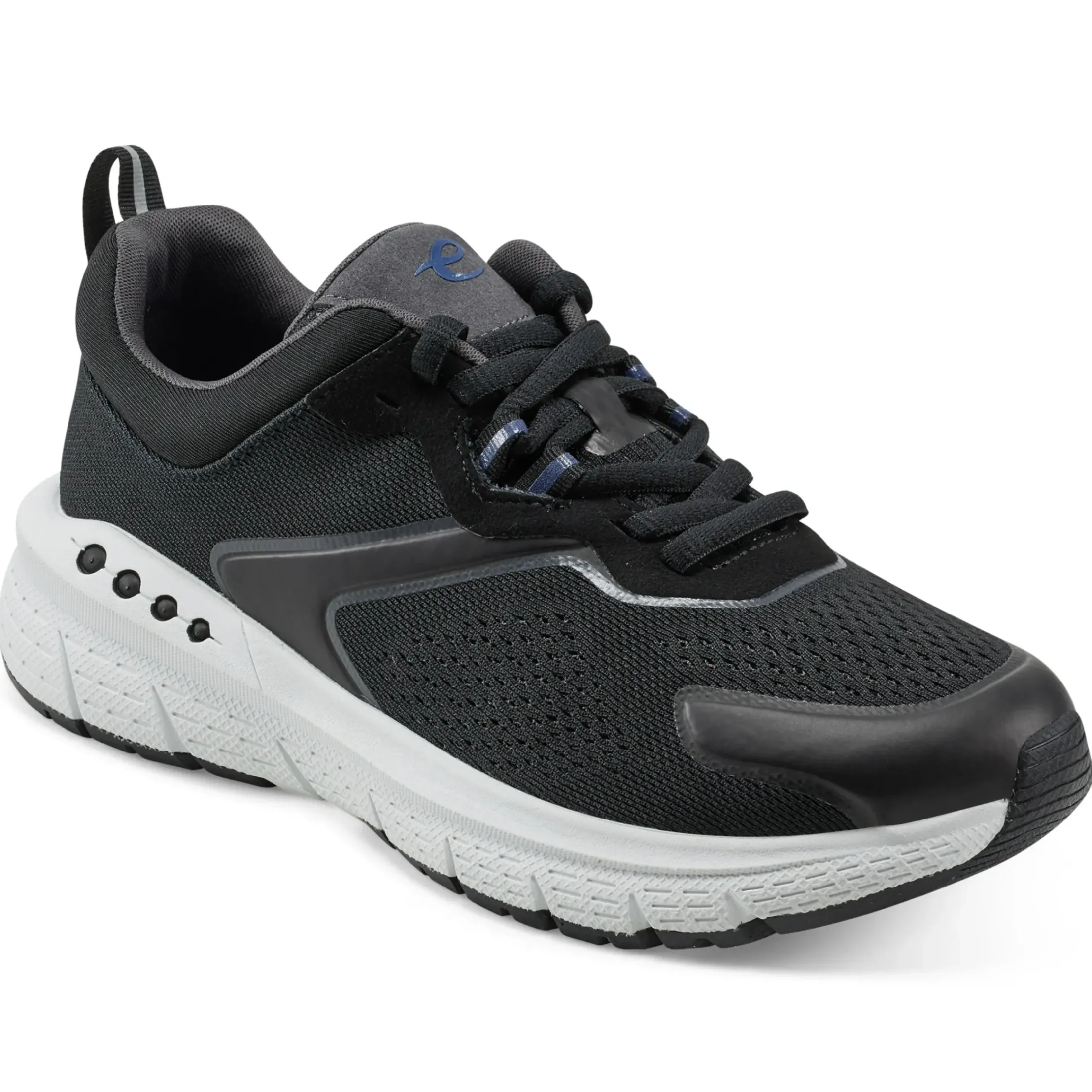 Sneakers|Sneakers>Easy Spirit Callahan Lace Up Sneakers Black Mesh
