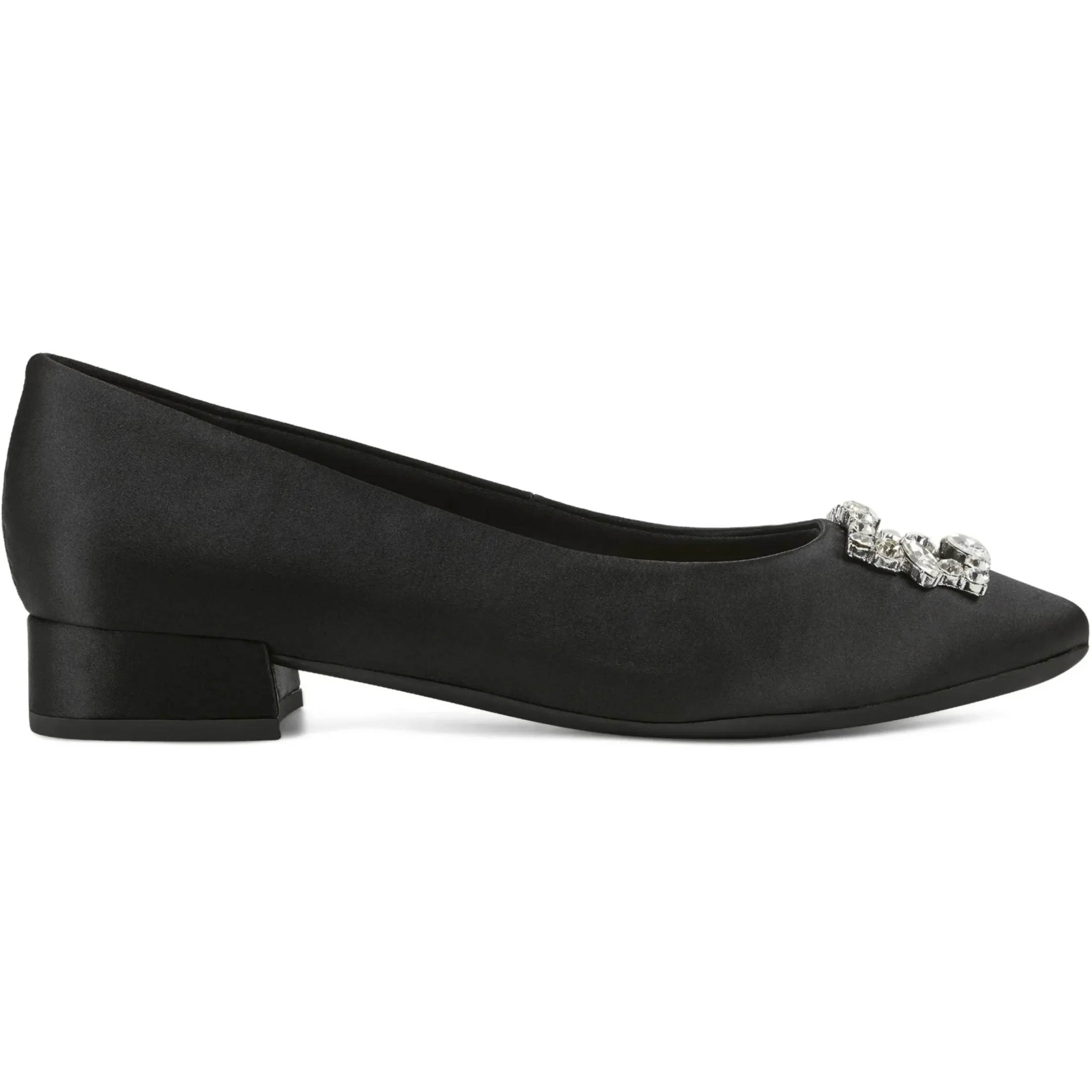 Low Heels|eFlex>Easy Spirit Carisma Dress Pumps Black Satin
