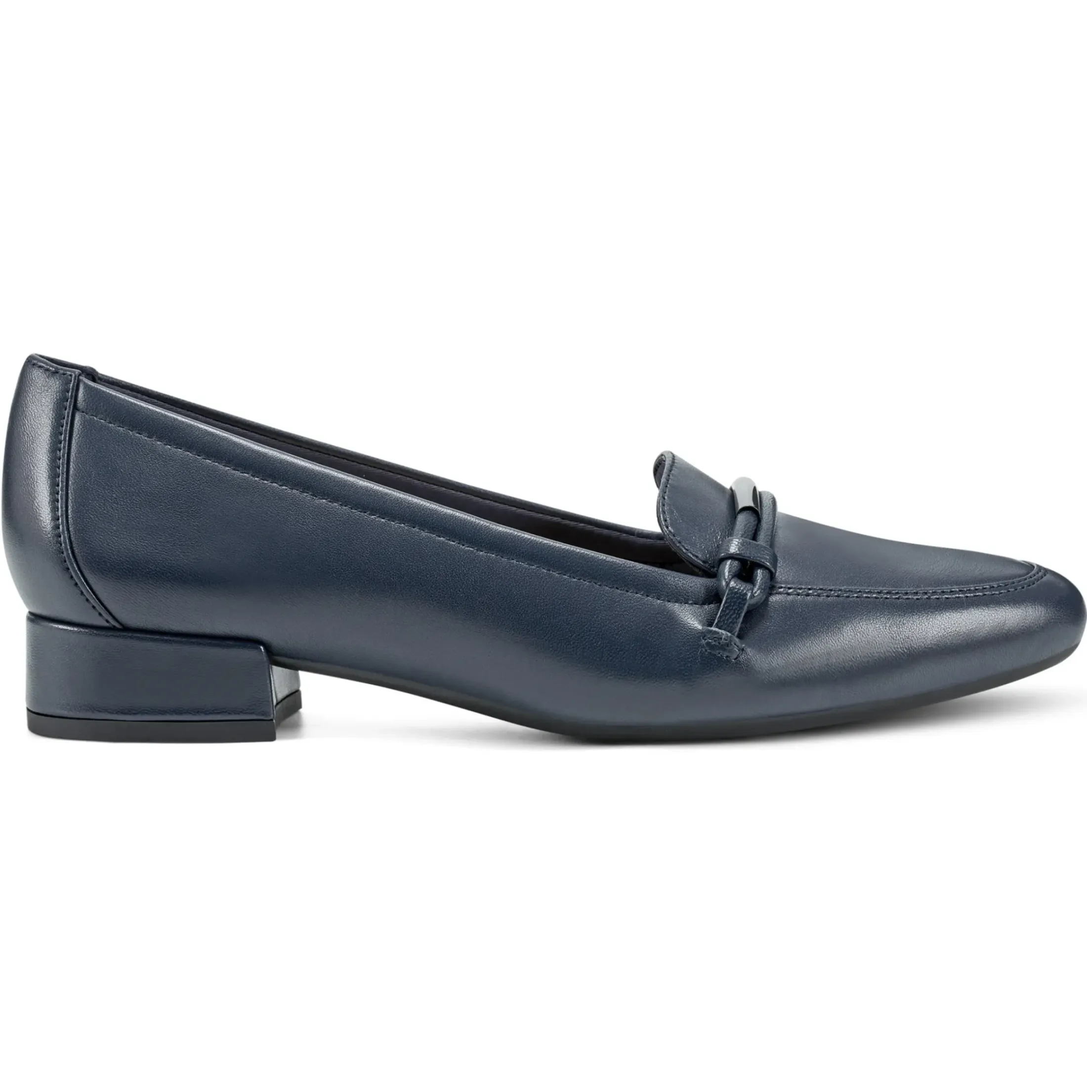 Low Heels|eFlex>Easy Spirit Carlina Dress Pumps Navy Leather
