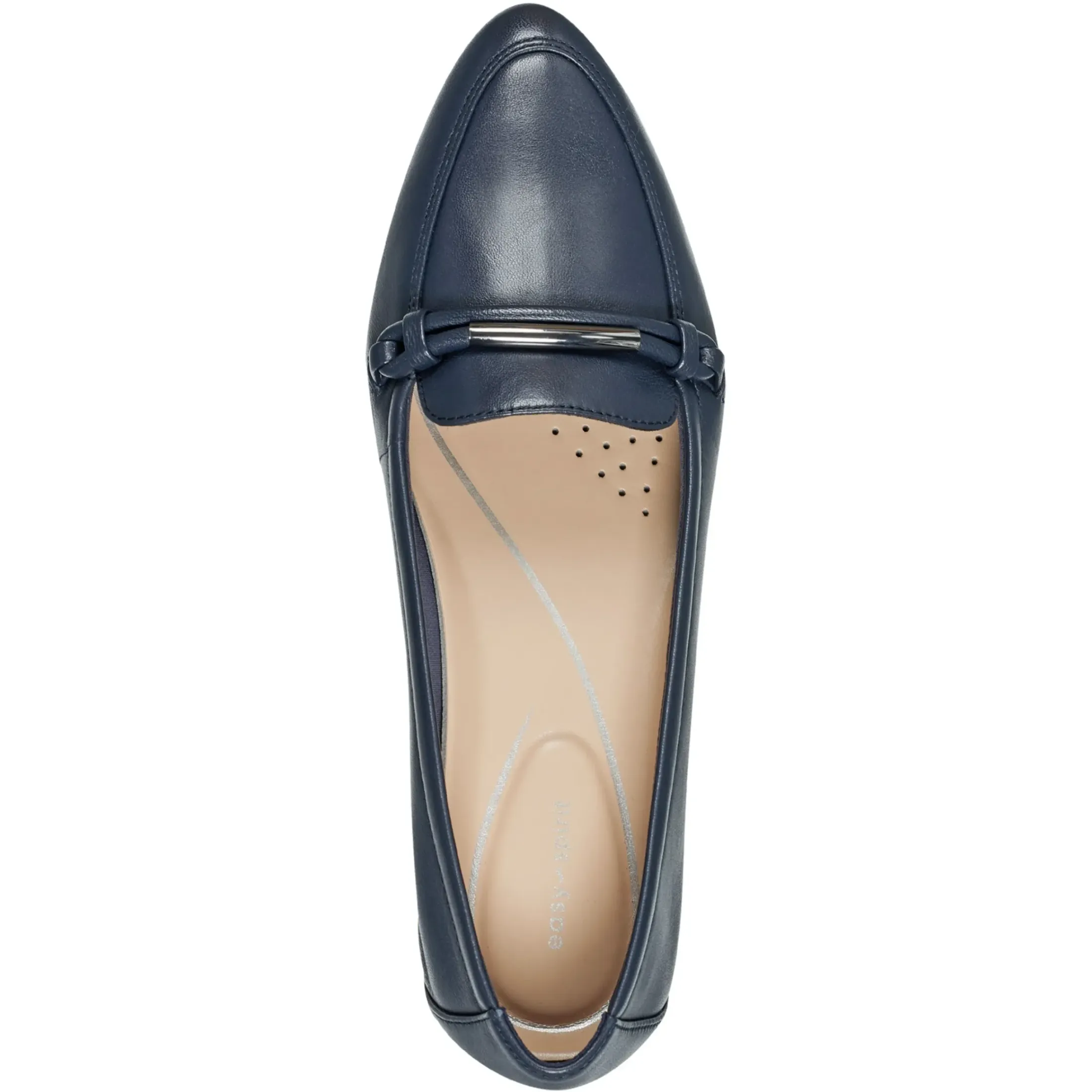 Low Heels|eFlex>Easy Spirit Carlina Dress Pumps Navy Leather