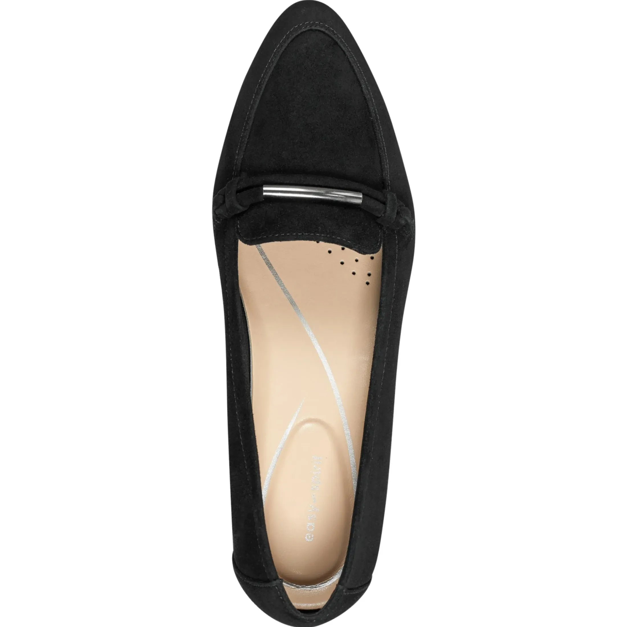 eFlex|eFlex>Easy Spirit Carlina Dress Pumps Black Suede