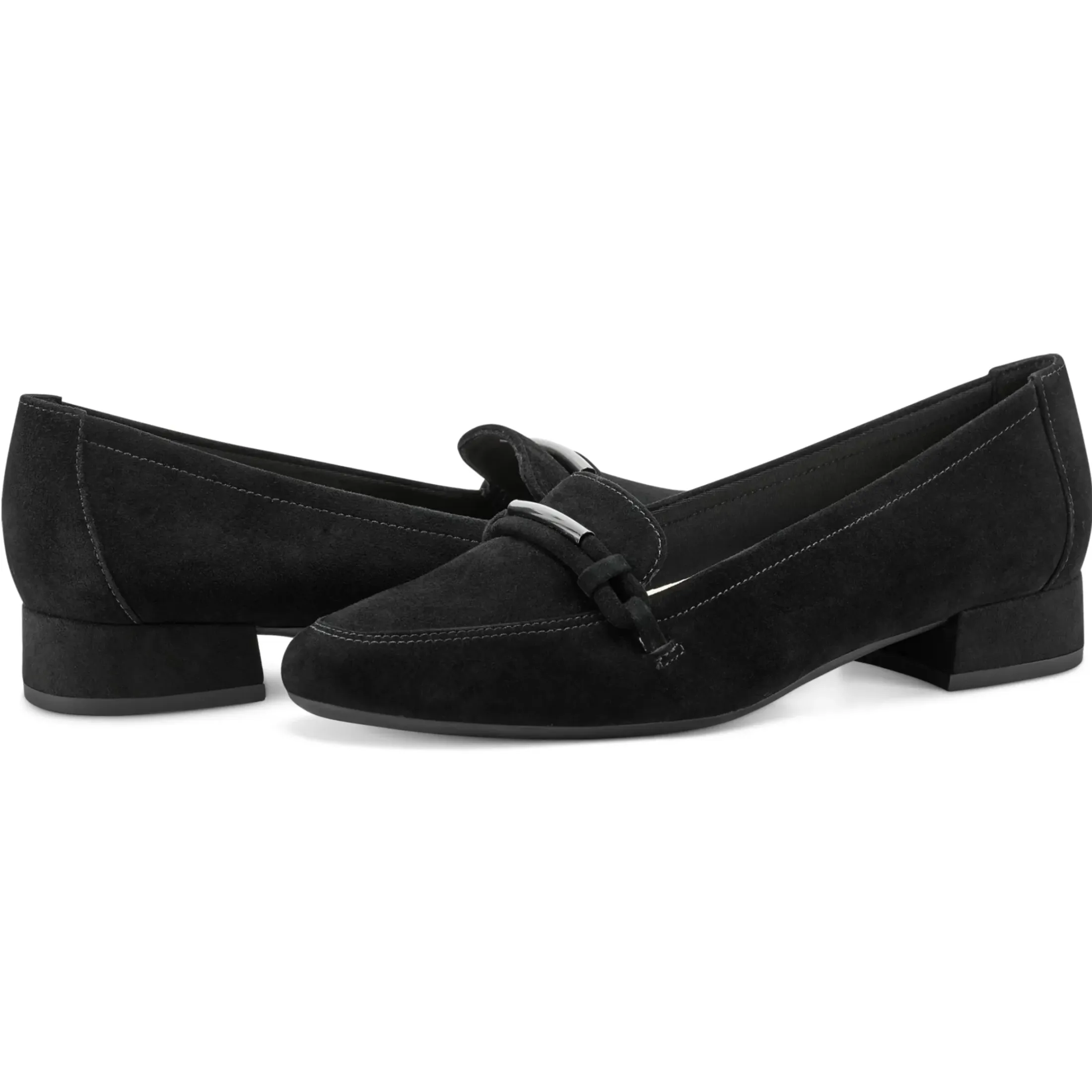 eFlex|eFlex>Easy Spirit Carlina Dress Pumps Black Suede