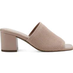 Dress|Sandals>Easy Spirit Caryn Heeled Slide Sandals Nude