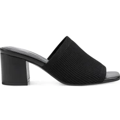 Dress|Sandals>Easy Spirit Caryn Heeled Slide Sandals Black