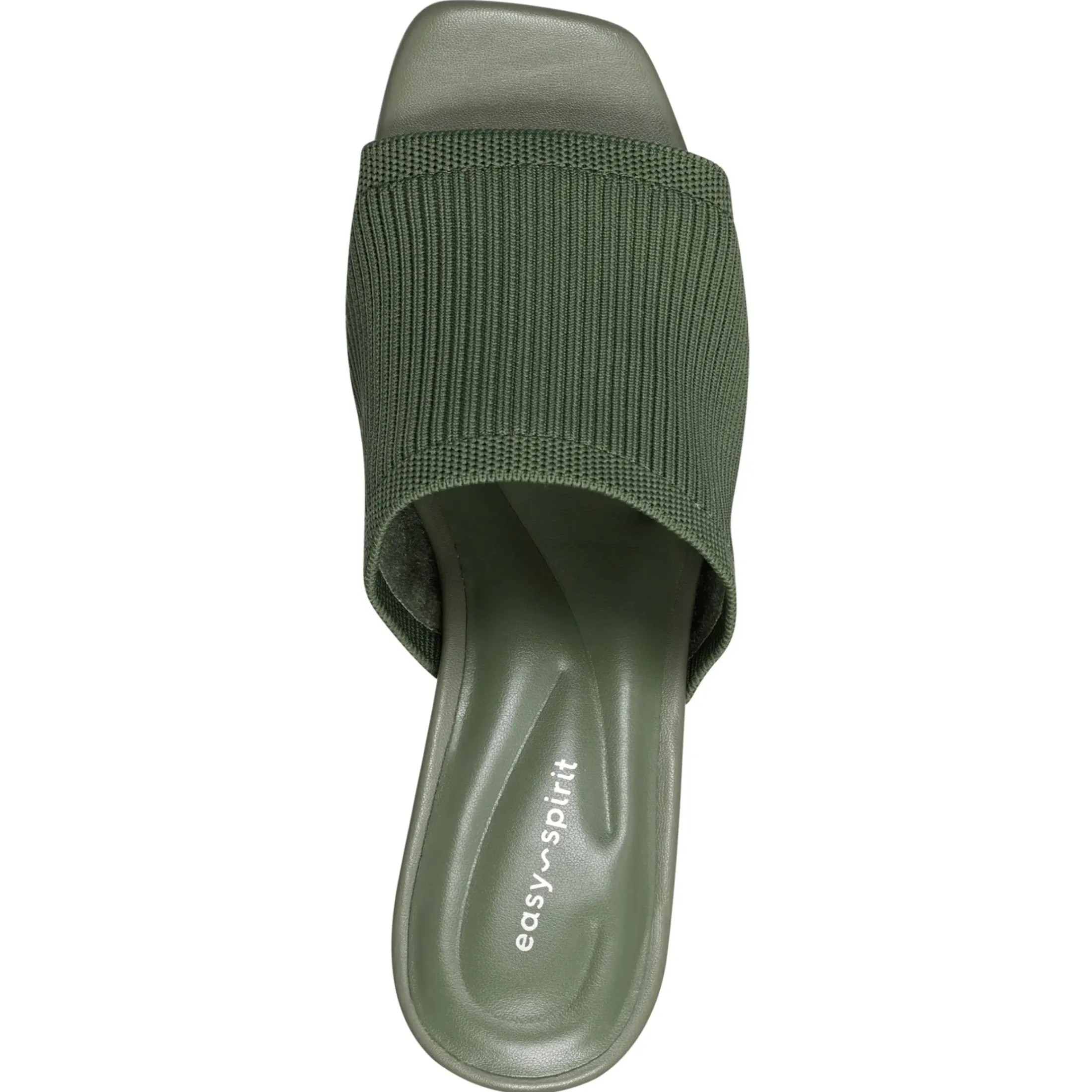 Dress|Sandals>Easy Spirit Caryn Heeled Slide Sandals Sage Green