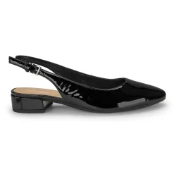 Low Heels|eFlex>Easy Spirit Cassius Slingback Pumps Black Patent
